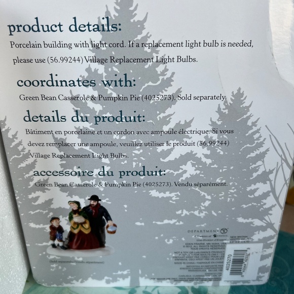 Department 56 Vestry church with box all original - Picture 2 of 4